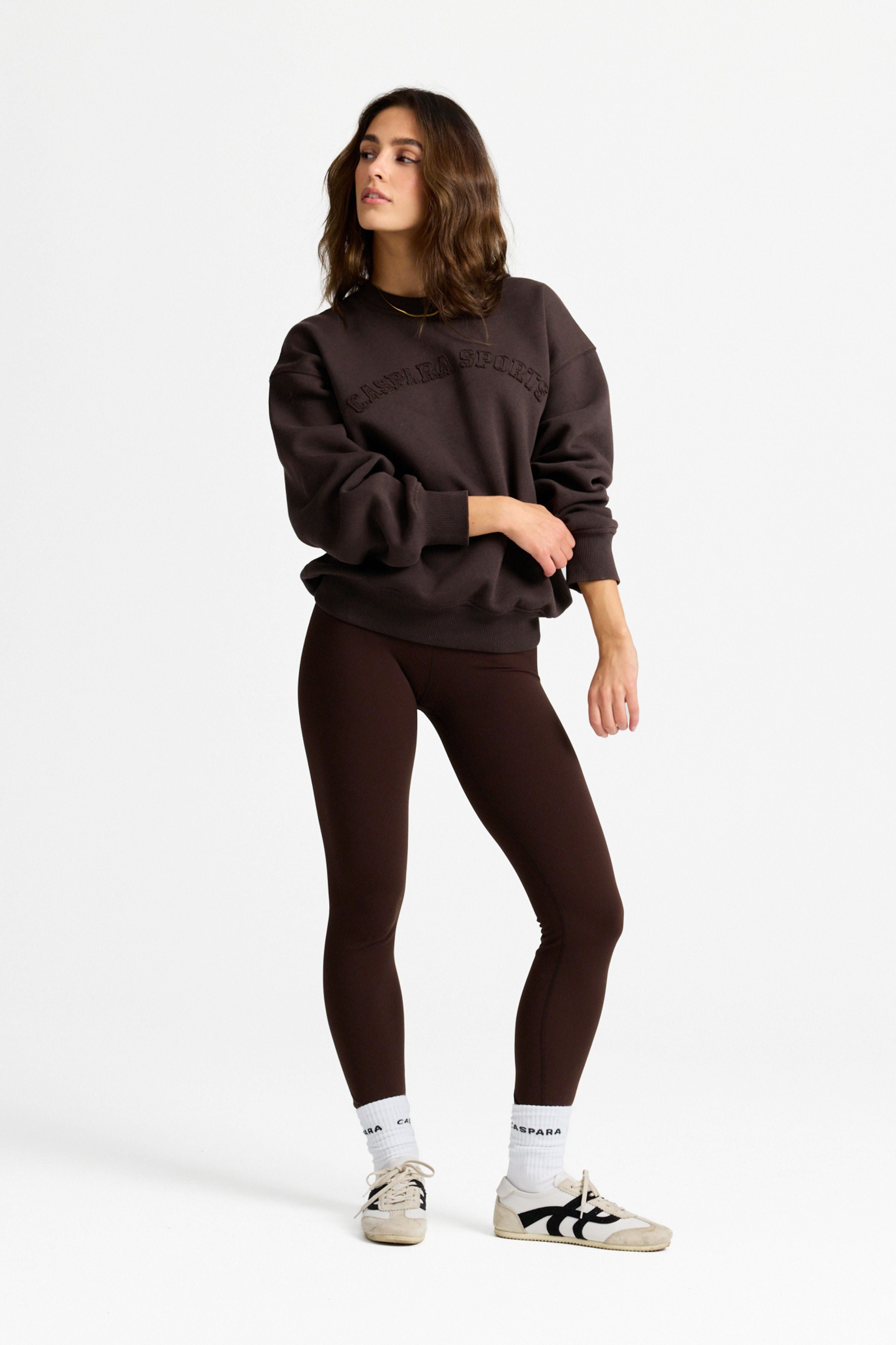 W. CS Crewneck - Espresso